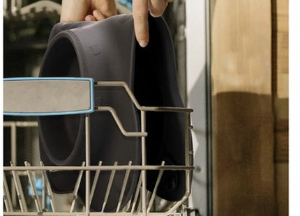 Purlov - Dubbele Voerbak - Antislip Siliconen Basis - Twee Kommen van 450ml - Vaatwasserbestendig