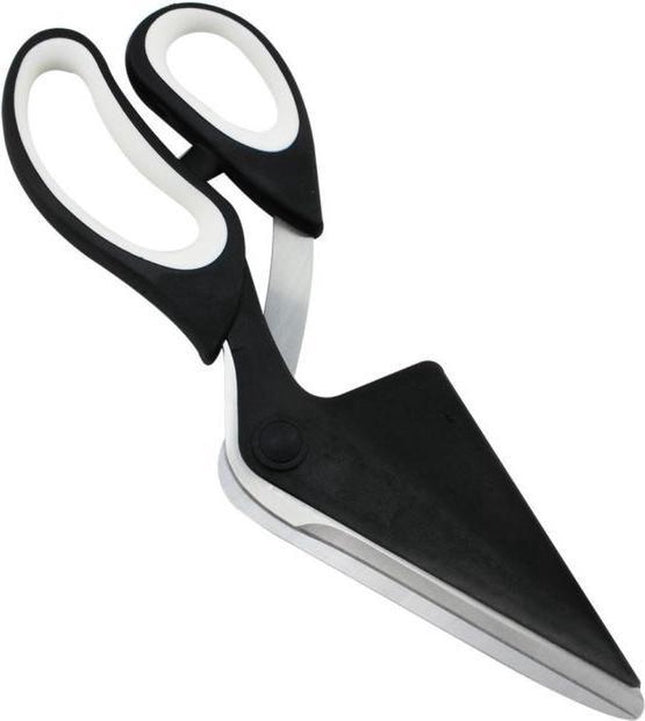 Haushalt - Pizzaschaar - 27 Cm - RVS - Zwart