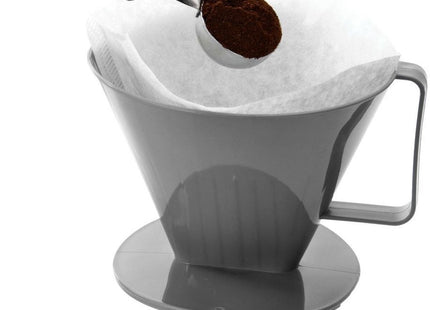 Excellent Housewear - Koffie Dripper - Gemaakt van Plastic - Geschikt voor Filter No.4 - Universeel Gebruik