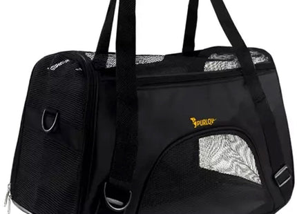 Purlov - Transporter Tas Hond/Kat - Verstevigde Bodem/Zijkanten - Afmetingen 30/25/50 Cm - Max Belasting 8 Kg