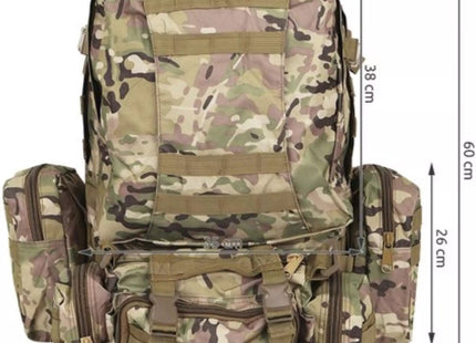 Trizand - Militaire Outdoor Sport Rugzak - 48.5L Capaciteit - Waterdicht - Verstelbare Riemen