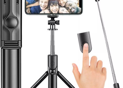 Izoxis - Monopod - 360 Graden Draaibaar - Draadloze Bediening - 2-in-1 Functie