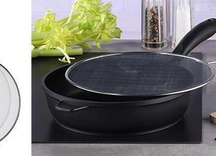 Haushalt - Spatdeksels Set van 2 - RVS - Ø 25 en 29 Cm - Vaatwasmachine Bestendig