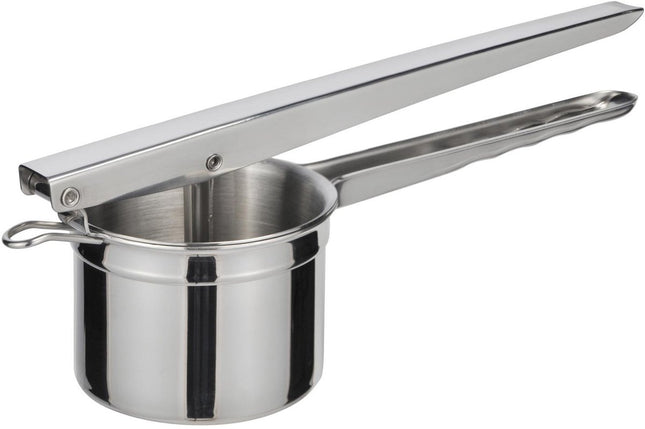 Haushalt - Aardappelpers - RVS - 28,5 X 10 X 12 Cm - Vaatwasmachine Bestendig