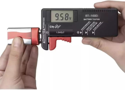 Bigstren - Batterijtester - Geschikt voor Diverse Batterijen - Draagbaar - Kunststof