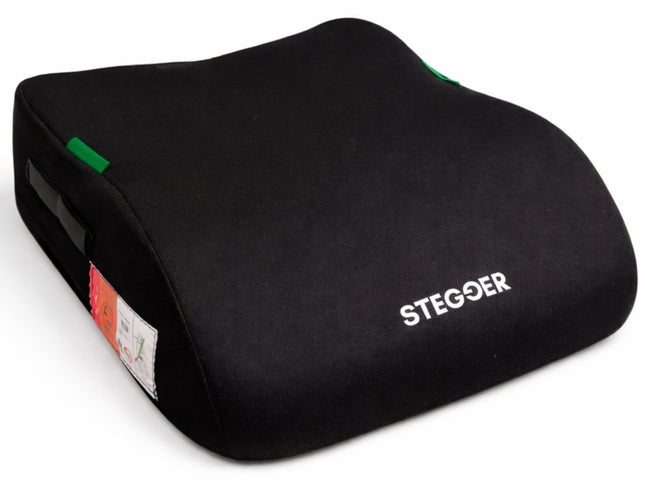 Stegger - Zitverhoger - Zwart - 39 X 31 X 15cm - Geschikt voor Kinderen 135-150cm