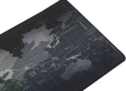 ISO Trade - Muismat - Antislip - Vloeistofafstotend - XXL Formaat 88 X 30cm - Wereldkaart Design