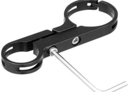Trizand - Stuurverlenger voor Fietsen en Scooters - Voegt 20 Cm Toe - Aluminium/Kunststof - Inclusief 2 Bevestigingsbeugels