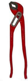 Benson waterpomptang 10 inch (25,4 cm) rood met doorgestoken scharnier