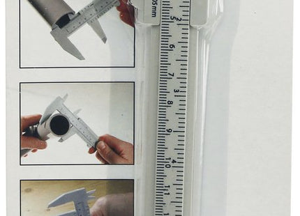 Kinzo - Schuifmaat - 150mm Meetbereik - Voor Outdoor en Indoor Metingen - Millimeter en Inch Aanduiding