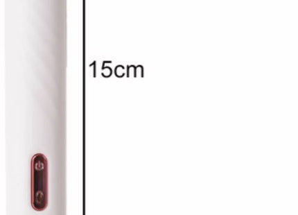 Draadloze nagelfrees voor manicure en pedicure met 6 frezen en opbergcase, wit