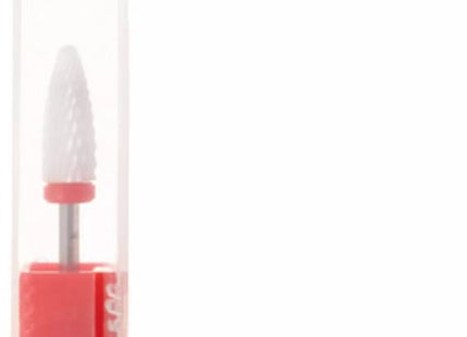 Draadloze nagelfrees voor manicure en pedicure met 6 frezen en opbergcase, wit