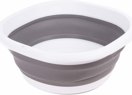Benson afwasteil opvouwbaar 10 liter, rond, diameter 36 cm, grijs