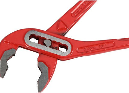 Benson waterpomptang 10 inch (25,4 cm) rood met doorgestoken scharnier
