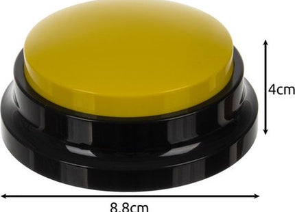 Dog buttons set van 4 opneembare drukknoppen voor hond en kat