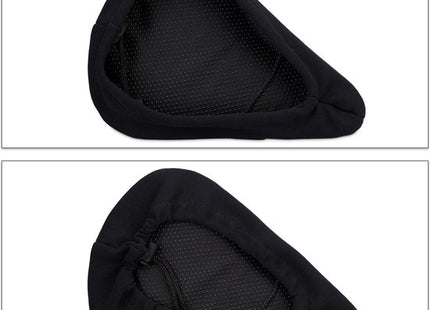 Benson zadeldekje fiets met gel en anti-slip noppen, zwart