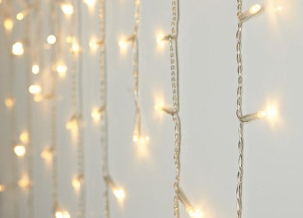 IJspegel verlichting buiten met 90 warm witte leds, 300 x 52 cm