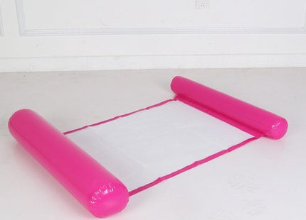 Waterhangmat roze opblaasbaar met draagvermogen tot 100 kg, 110 x 76 cm