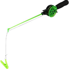 Benson krabhengel voor kinderen met nylon lijn, zwart-groen, 40 cm