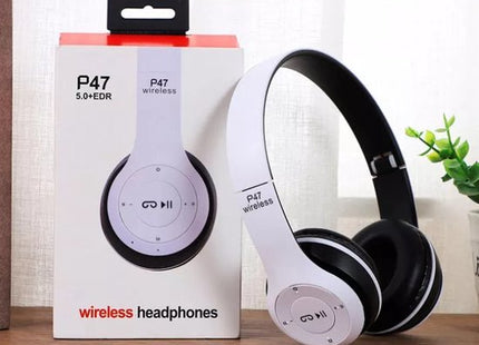 P47 5.0 - Koptelefoon - Bluetooth - Telefoon Opnemen - Bereik tot 10 Meter - Zwart