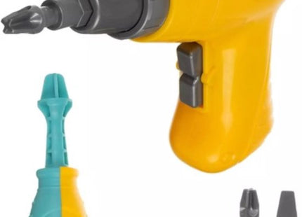 Kruzzel dinosaurus bouwset 4-in-1 met schroevendraaier, 85 bouwblokken