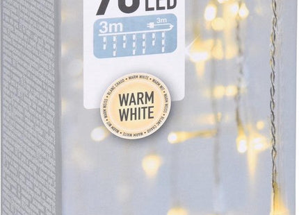 IJspegel verlichting buiten met 90 warm witte leds, 300 x 52 cm