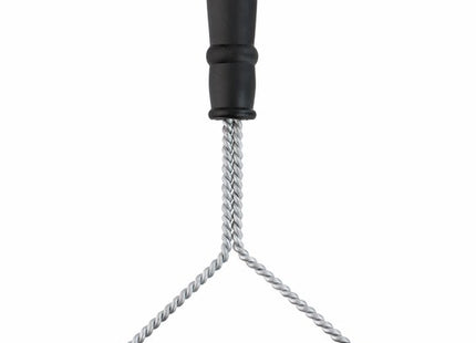 Alpina BBQ borstel met brede kop en kunststof handvat, 17 x 30 cm zwart