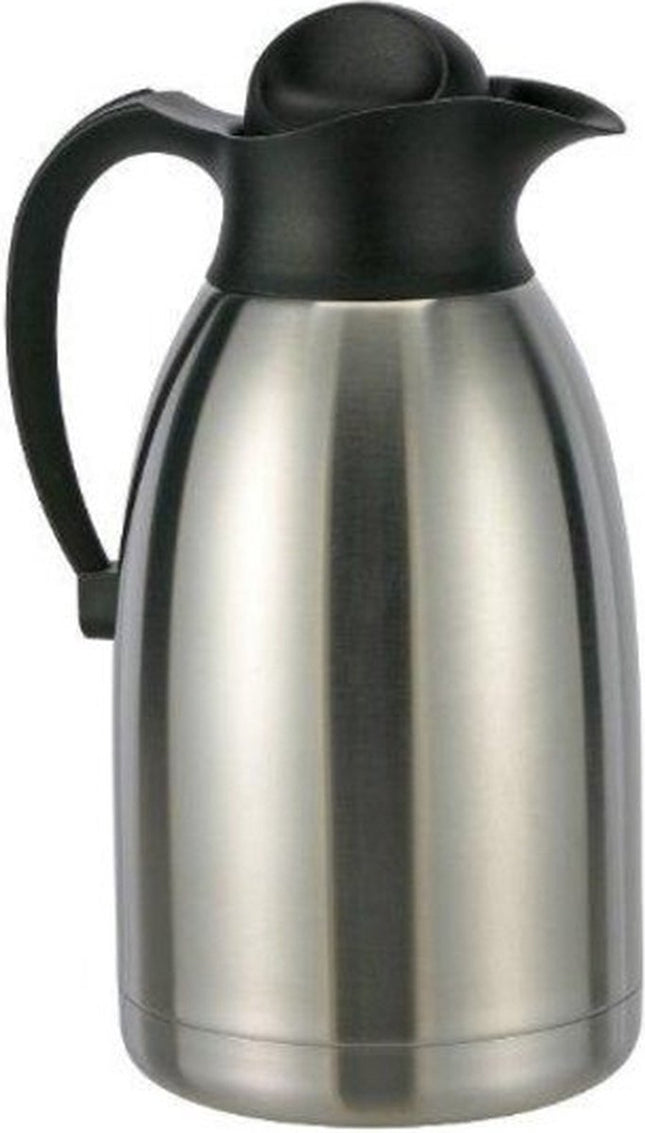 Haushalt - Thermoskan - 2 Liter Capaciteit - RVS Dubbelwandig - Stevig Kunststof Handvat