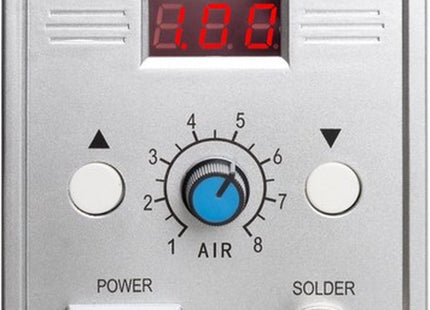 Bigstren Soldeerstation - 3 Opzetstukken - Temperatuurbereik 100-500 °C - Keramisch Verwarmingselement - Vermogen: 700W