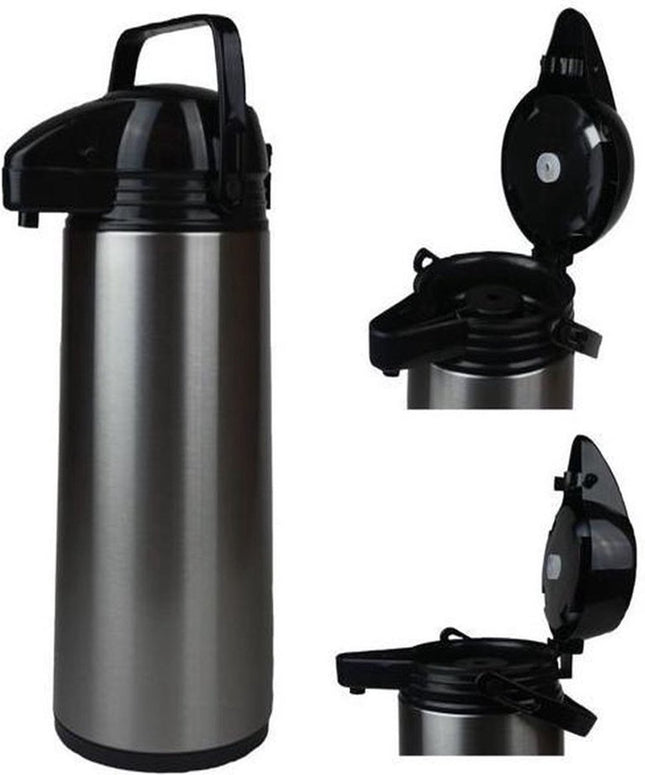 Haushalt - Thermoskan - 1,9 Liter - RVS - 5 Uur Warm