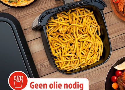 Alpina - Airfryer XXL – 8 Liter Inhoud - Digitaal Display - Temperatuurbereik van 80 tot 200 Graden - MBDeals.nl