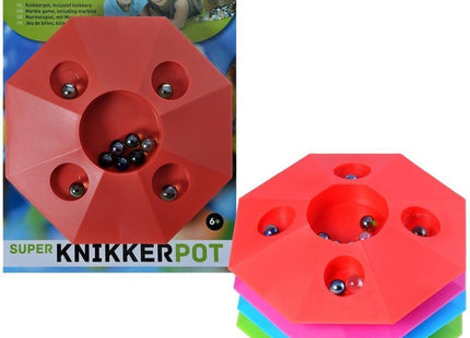 AngelToys Knikkerpot - Inclusief Knikkers - Onbreekbaar Materiaal - Multicolor - MBDeals.nl