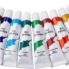 Artist & Co - Olieverf - 12 Stuks - Diverse Kleuren - 12 ml per Tube - MBDeals.nl