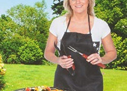 BBQ Collection - BBQ Schort - Zwart - Katoen - Unisex - MBDeals.nl