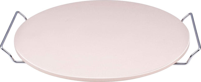 BBQ Collection - Ovensteen - Doorsnee 33cm - Inclusief Metalen Houder - Geen Bakpapier Meer Nodig - MBDeals.nl