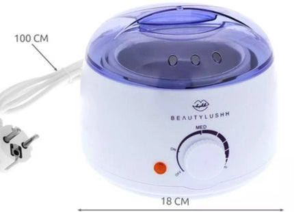 Beautylushh - Wax Verwarmer - 100W Vermogen - 540ml Bowl Capaciteit - Geschikt voor Harde & Zachte Wax - MBDeals.nl