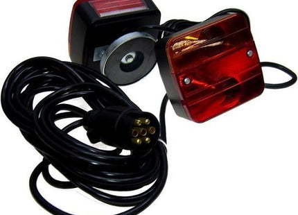 Benson aanhangerlampen 12 volt met magneet en 7,5 m kabel (2 stuks) - foto 4