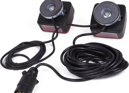 Benson aanhangerlampen 12 volt met magneet en 7,5 m kabel (2 stuks) - foto 3