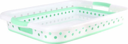 Benson afwasteil opvouwbaar grijs 39 liter, 61 x 44 x 26 cm met handvaten - MBDeals.nl
