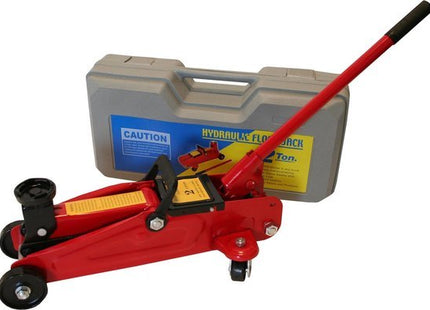 Benson autokrik hydraulisch 2 ton met koffer, hefhoogte tot 30,5 cm - MBDeals.nl