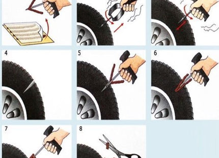 Benson bandenreparatieset Easy Seal voor tubeless banden, 9-delig - foto 8