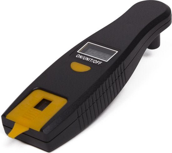 Benson - Digitale Bandenspanningsmeter met Profielmeter - 10 BAR, Inclusief CR2032 Batterij, Zwart - MBDeals.nl