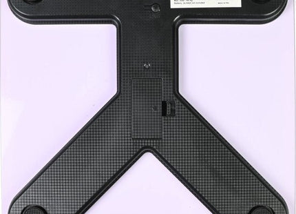 Benson digitale personen weegschaal tot 180 kg, glazen plateau, wit, 26 x 26 cm - foto 6