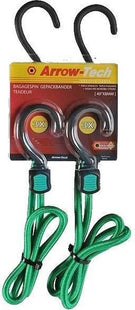 Benson elastische bagagespin 100 cm met gecoate haken, zwart, 2 stuks - foto 7