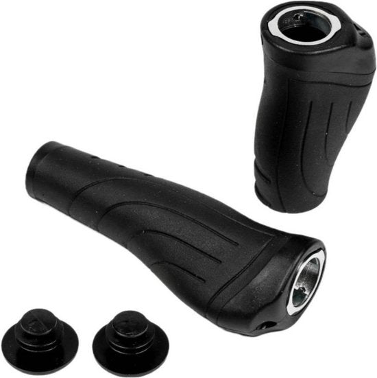 Benson - Fietshandvatten - Ergonomisch ontwerp - Inclusief stuurdoppen - Geschikt voor draaischakelaar - MBDeals.nl