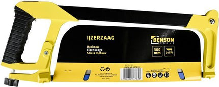 Benson ijzerzaag 30 cm met metalen frame en verwisselbaar zaagblad - MBDeals.nl