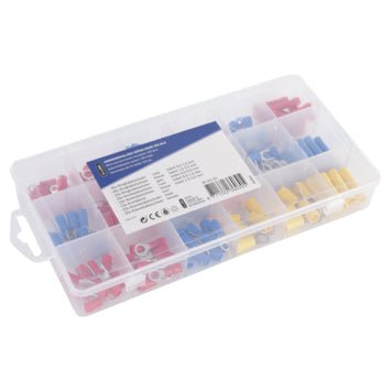 Benson - Kabelschoentjes Assortimentsbox - 160 Stuks - Verschillende Maten en Types - Overzichtelijk Gesorteerd - MBDeals.nl