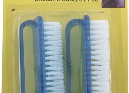 Benson nagelborstel met stevige haren en plastic handvat 8 cm, 2 stuks - foto 2