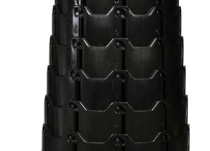 Benson opvouwbare kunststof kruk groen, 25 cm doorsnede en 45 cm hoog