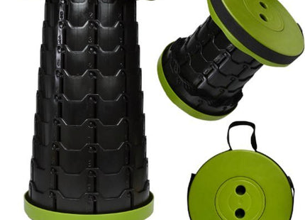Benson opvouwbare kunststof kruk groen, 25 cm doorsnede en 45 cm hoog - foto 5